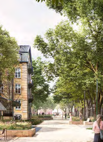 Forslag til udviklingsplan fra Sleth m. fl.
Foto: Forsiden af udviklingsplanen